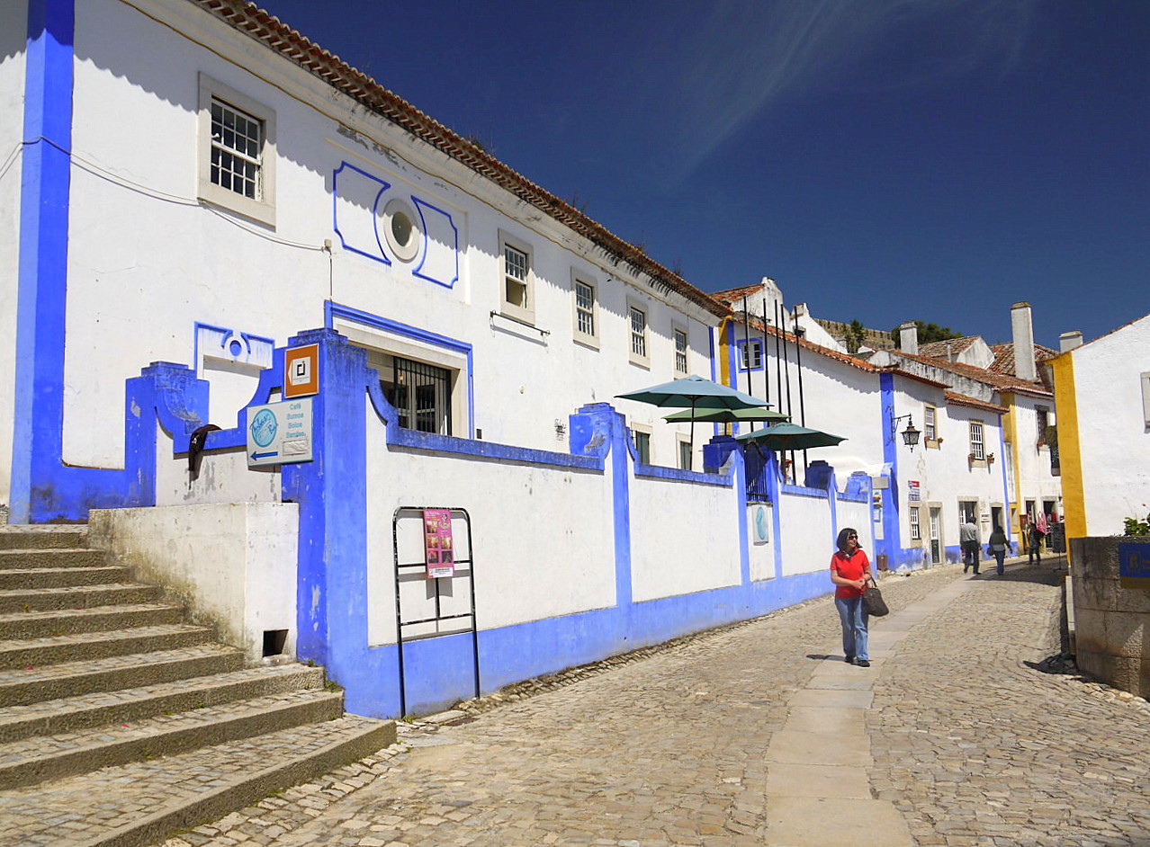 views of The Obidos town